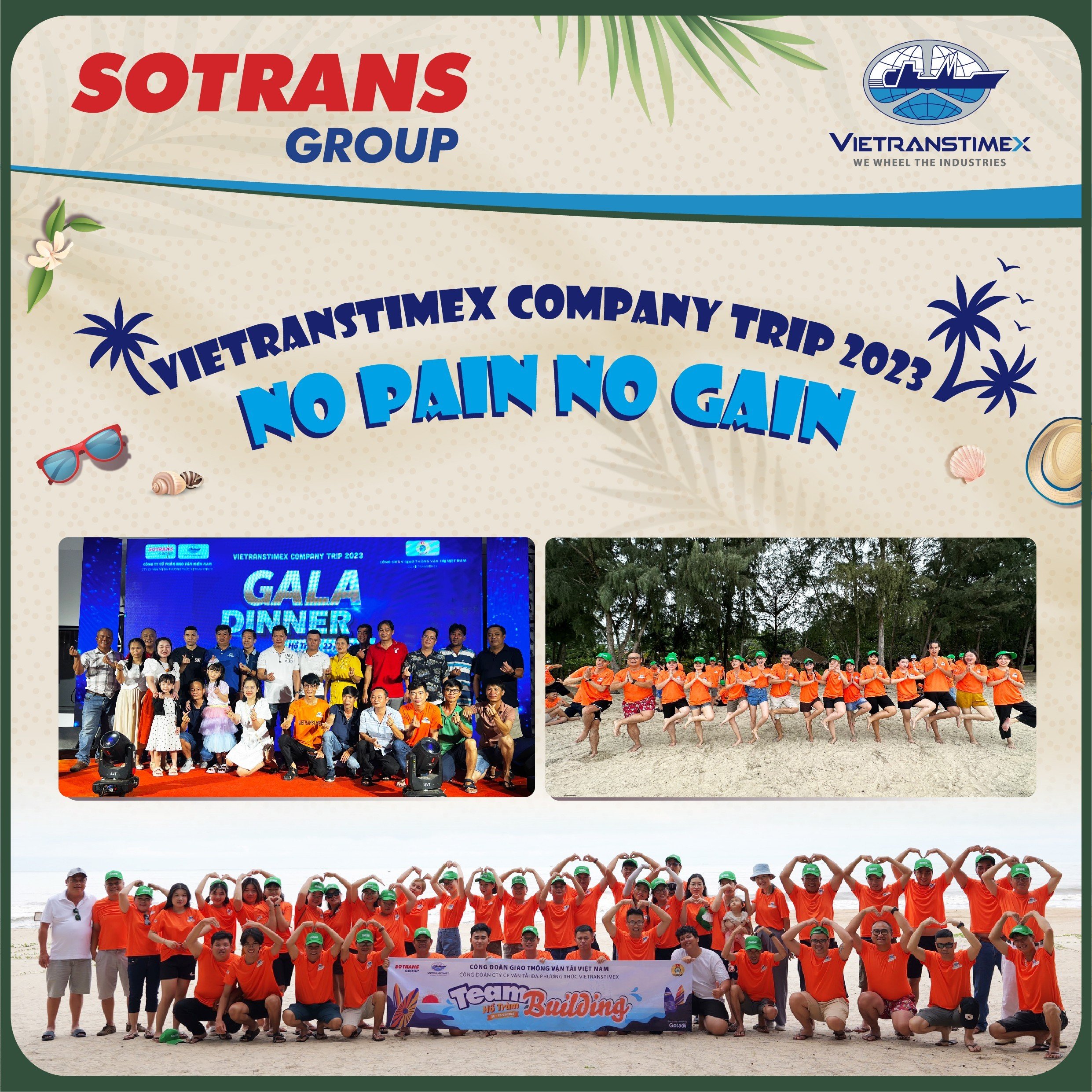 Vietranstimex Company Trip 2023 – No Pain No Gain